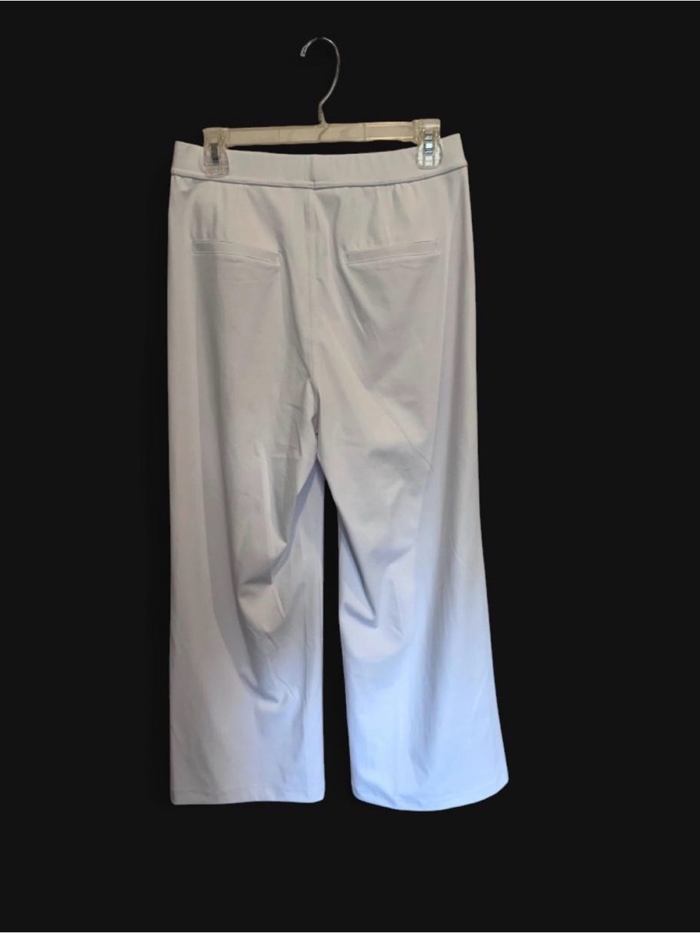 HALARA White Wide-Leg Women's Pants - Picture 3 of 5
